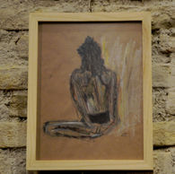 Live drawing pose