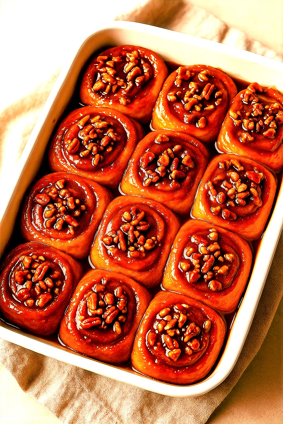 Caramel Pecan Sweet Rolls (Soft, Buttery & Irresistibly Gooey.