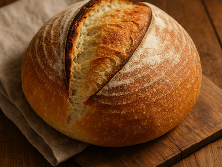 Homemade Sourdough Bread (Crispy Crust & Perfectly Tangy Flavor)
