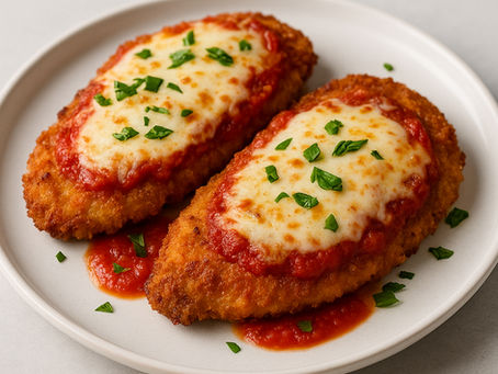 Classic Chicken Parmesan Recipe (Crispy and Cheesy!)