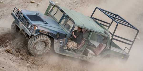 ramkemp 2023 - jízda s Humvee