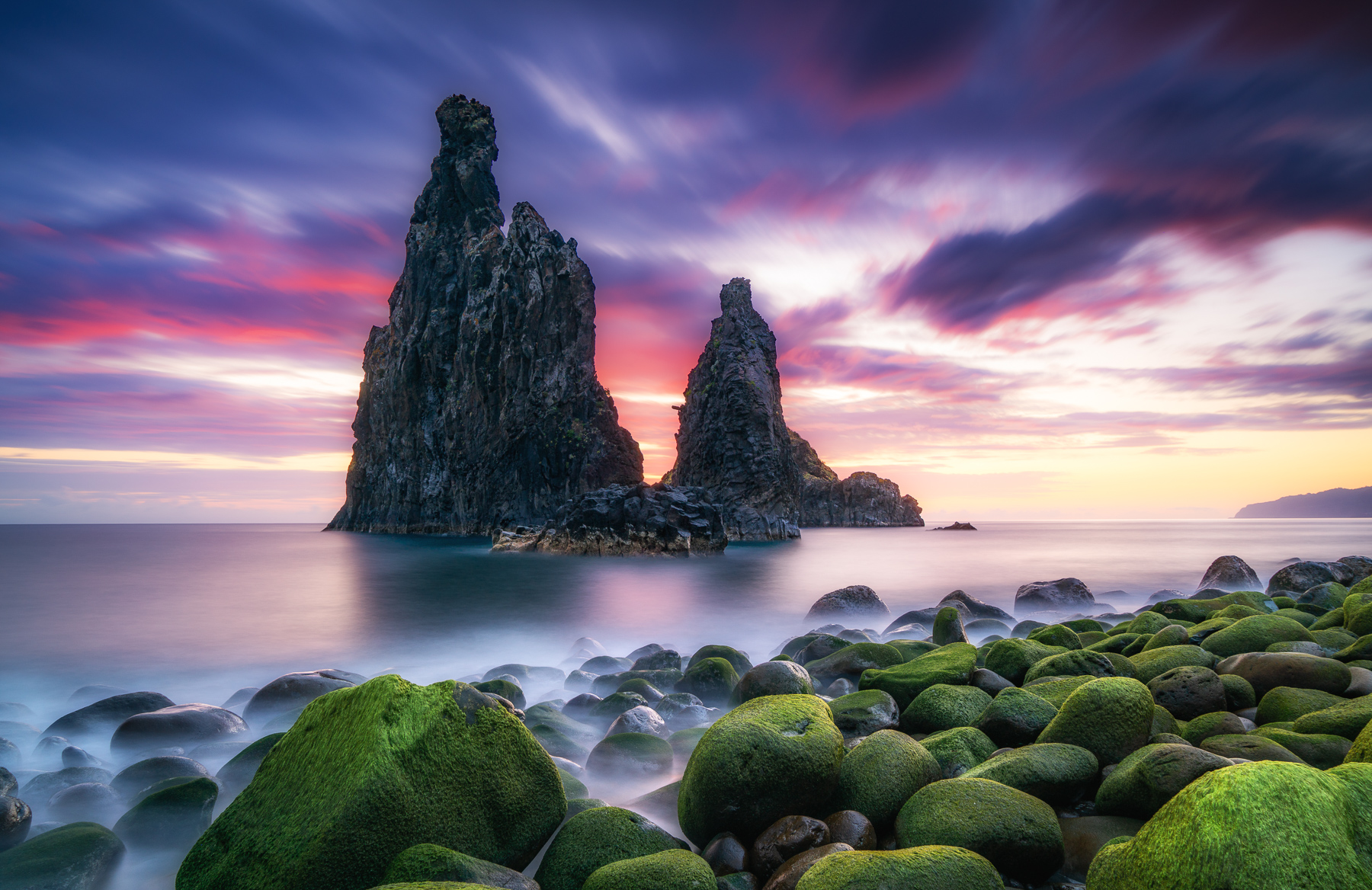 Sonnenaufgang in Madeira bei Ribeira da Janela