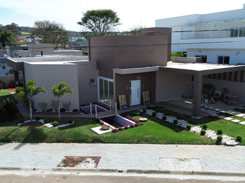 CASA a venda ITATIBA Alto padrão com 3 suítes Espelho Agua e Cascata mansão - Itatiba