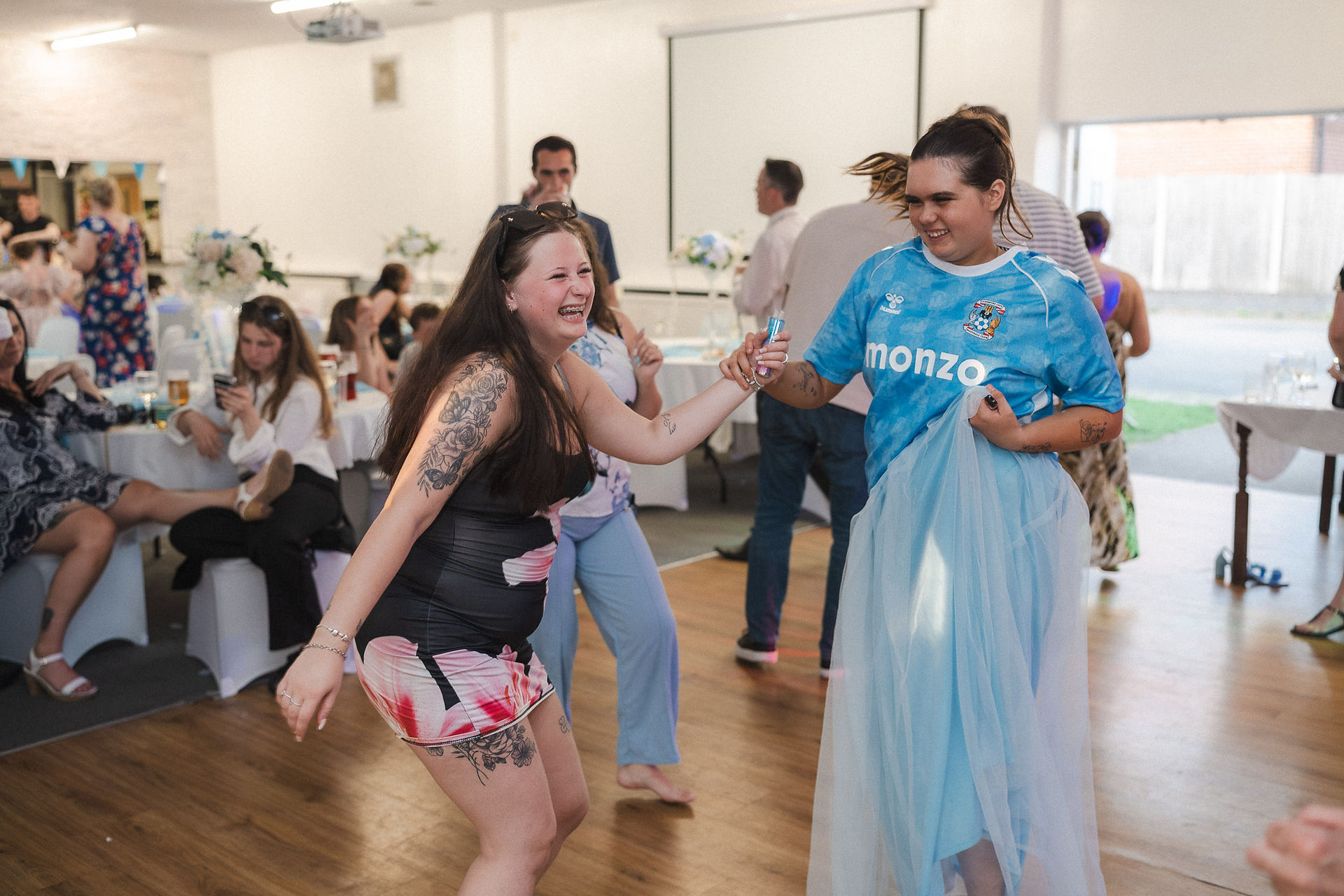 guests dancing