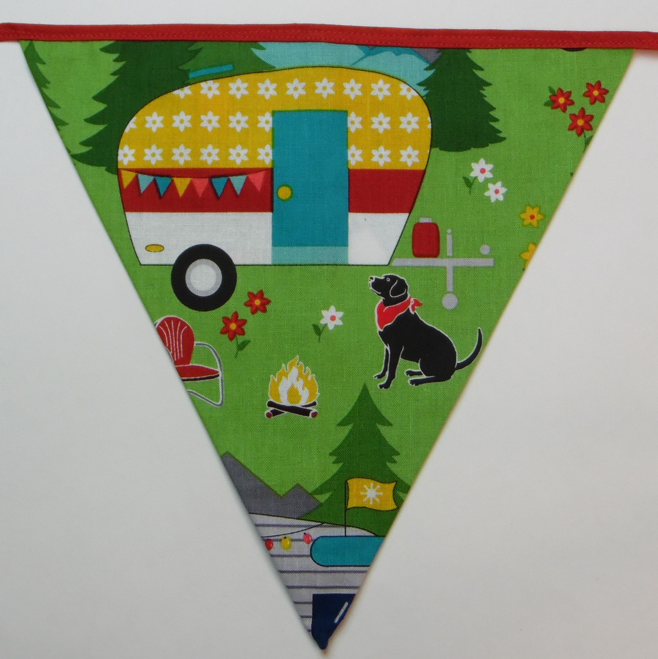 Campers and Dogs Bunting