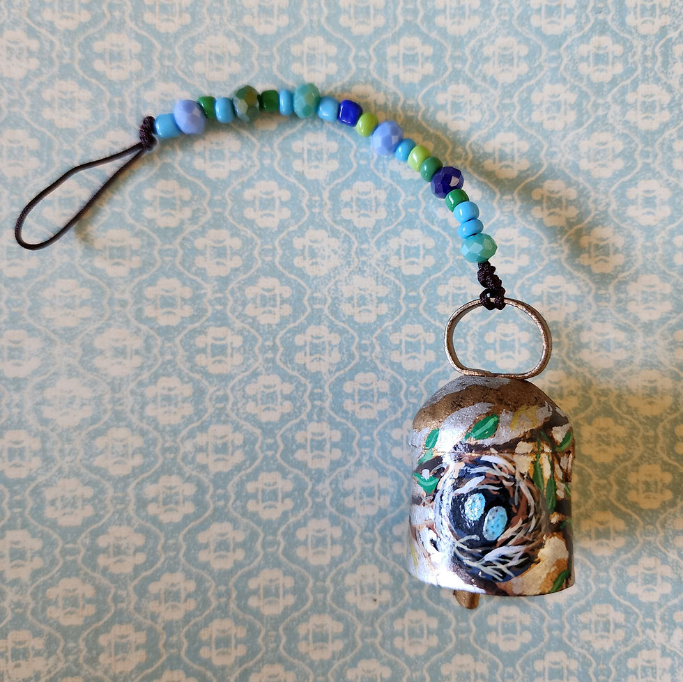 Thumbnail: Bird Nest Wee Bell Windchime Doorbell
