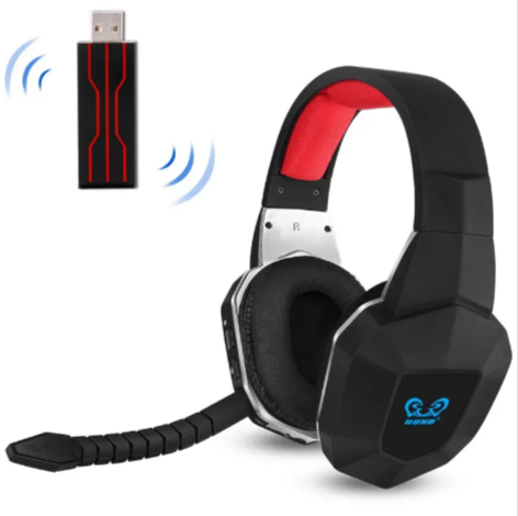 2.4G Wireless USB Gaming Headset with Microphone