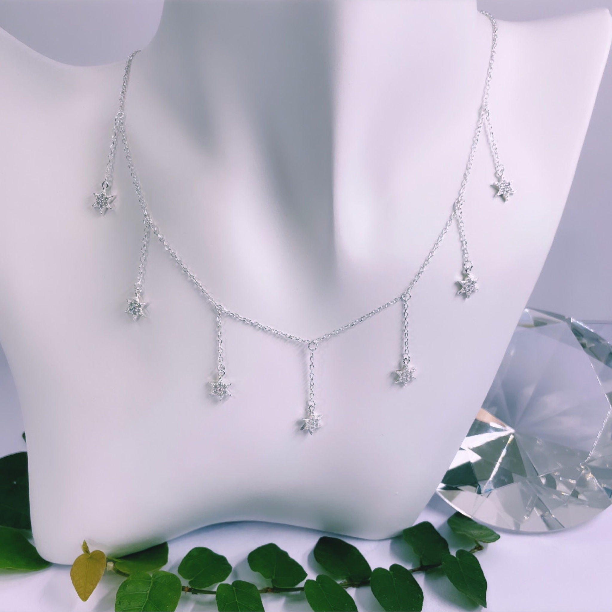 Cadena Destellos colgantes