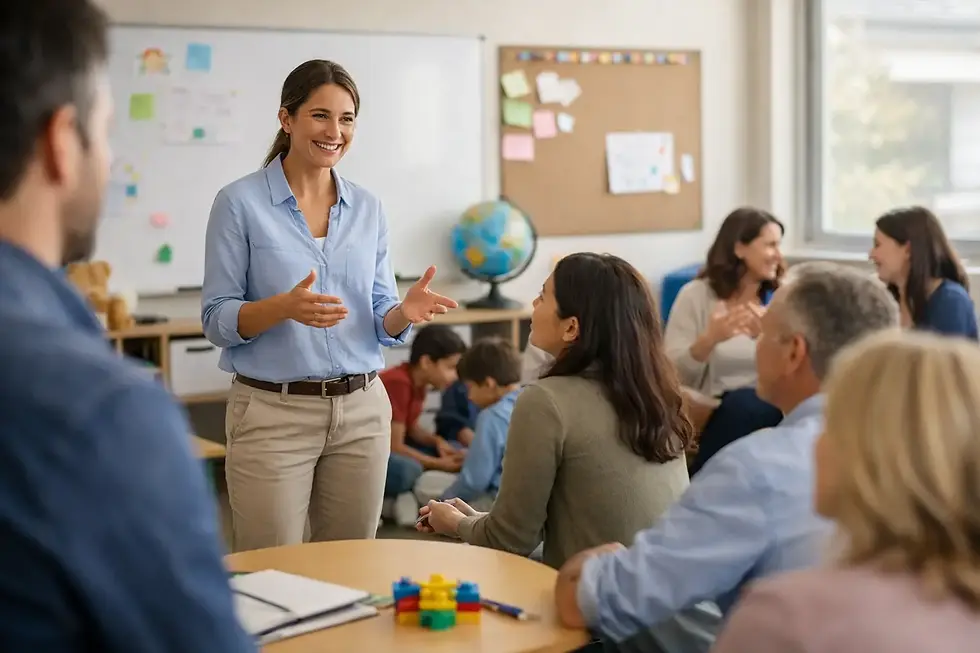 Capacitación convivencia escolar para docentes