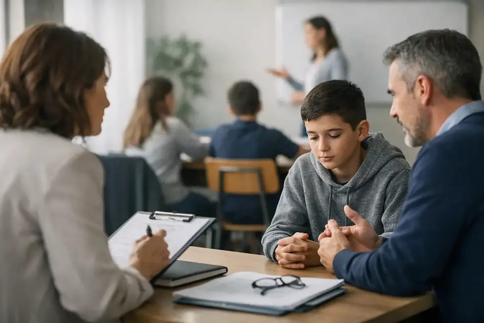 Análisis de casos de convivencia escolar