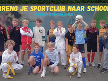 Breng je sportclub naar school. 
