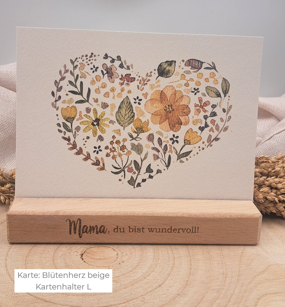 Miniaturbild: Kartenhalter Mama
