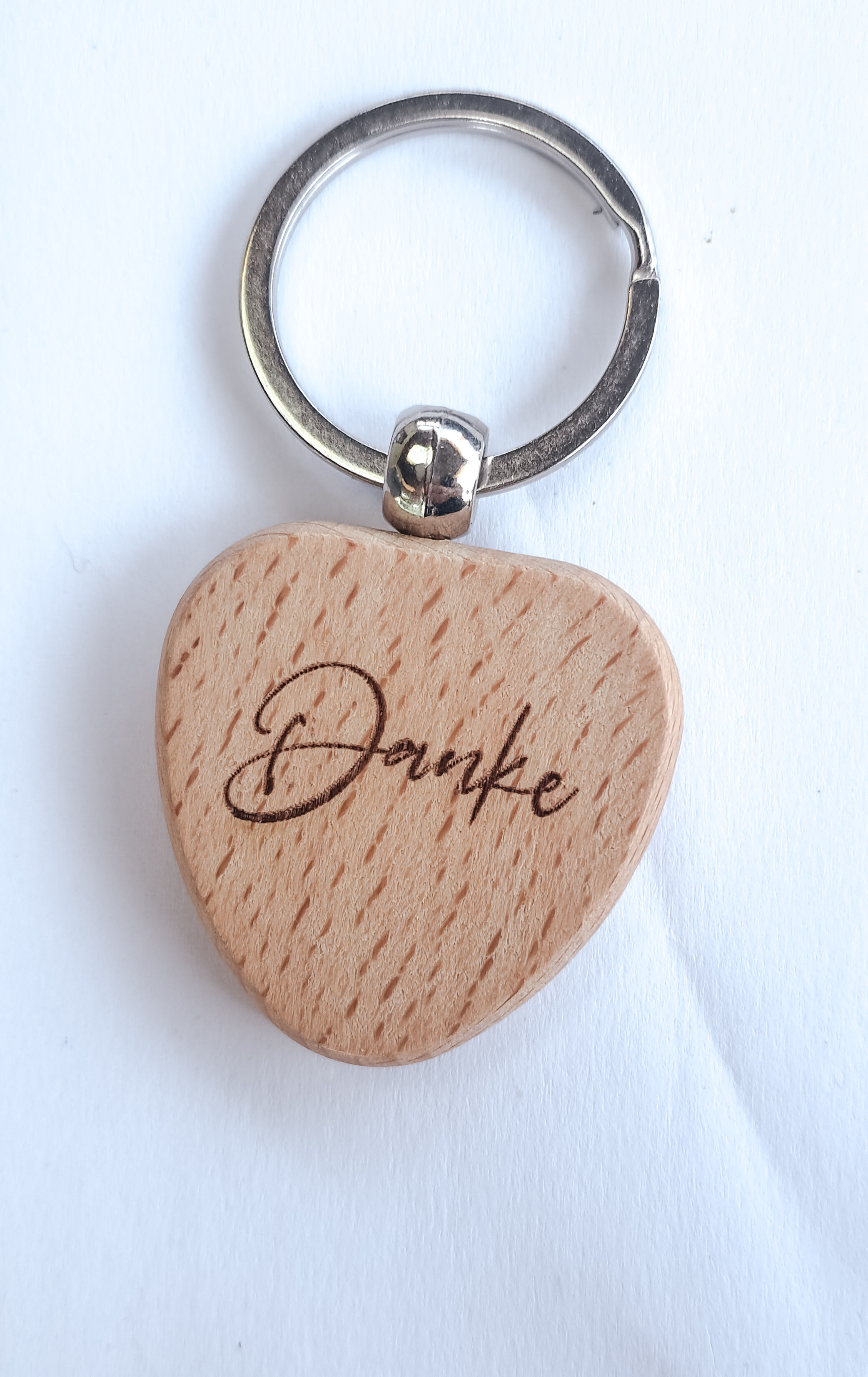 Schlüsselanhänger Holz