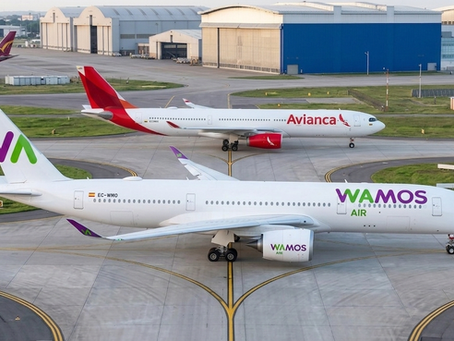 Los Airbus A350 del grupo Abra irían para Wamos, no para Avianca