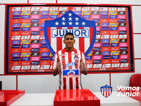 Jeison Ángulo es la sexta incorporación de Junior