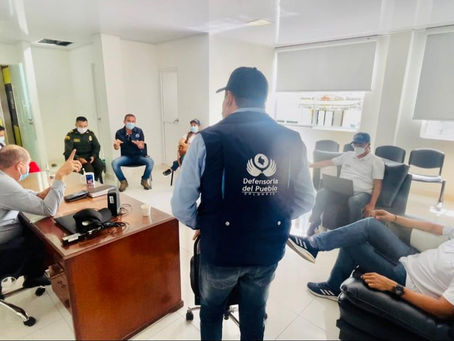 230 familias son desplazadas en el Bolívar por el conflicto armado 