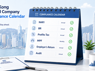 What compliance deadlines should a Hong Kong limited company keep track of each year? This guide explains annual return filing, business registration renewal, profits tax, audit, employer’s return and MPF deadlines.