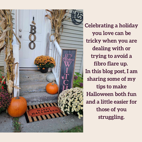 Halloween season with Fibro