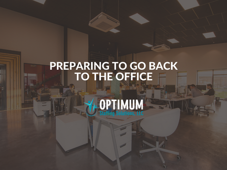 Preparing to go back to the office