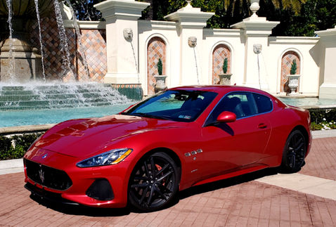 2018 Maserati GranTurismo, red.