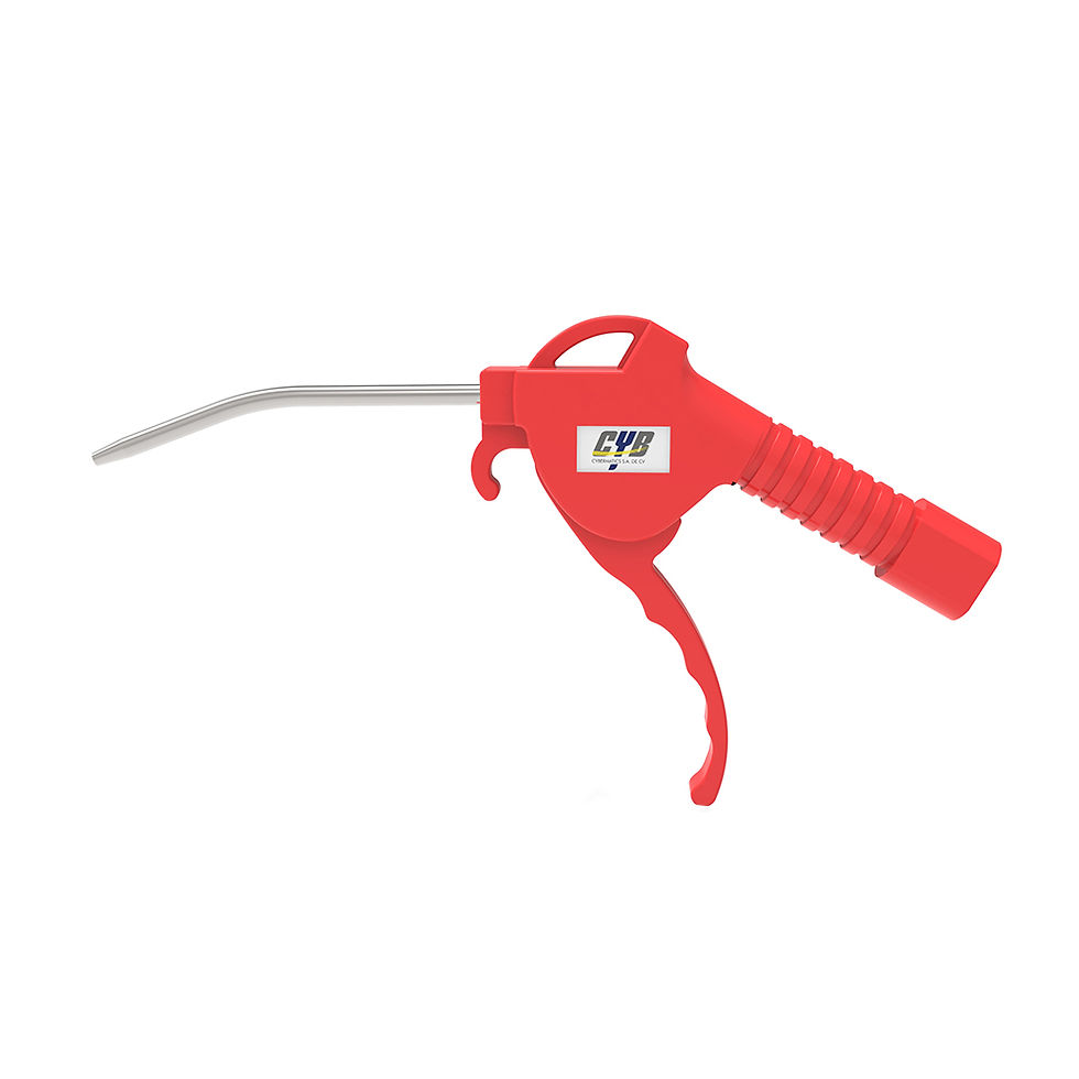 Pistola Modelo C pico corto Roja 1/4"NPT