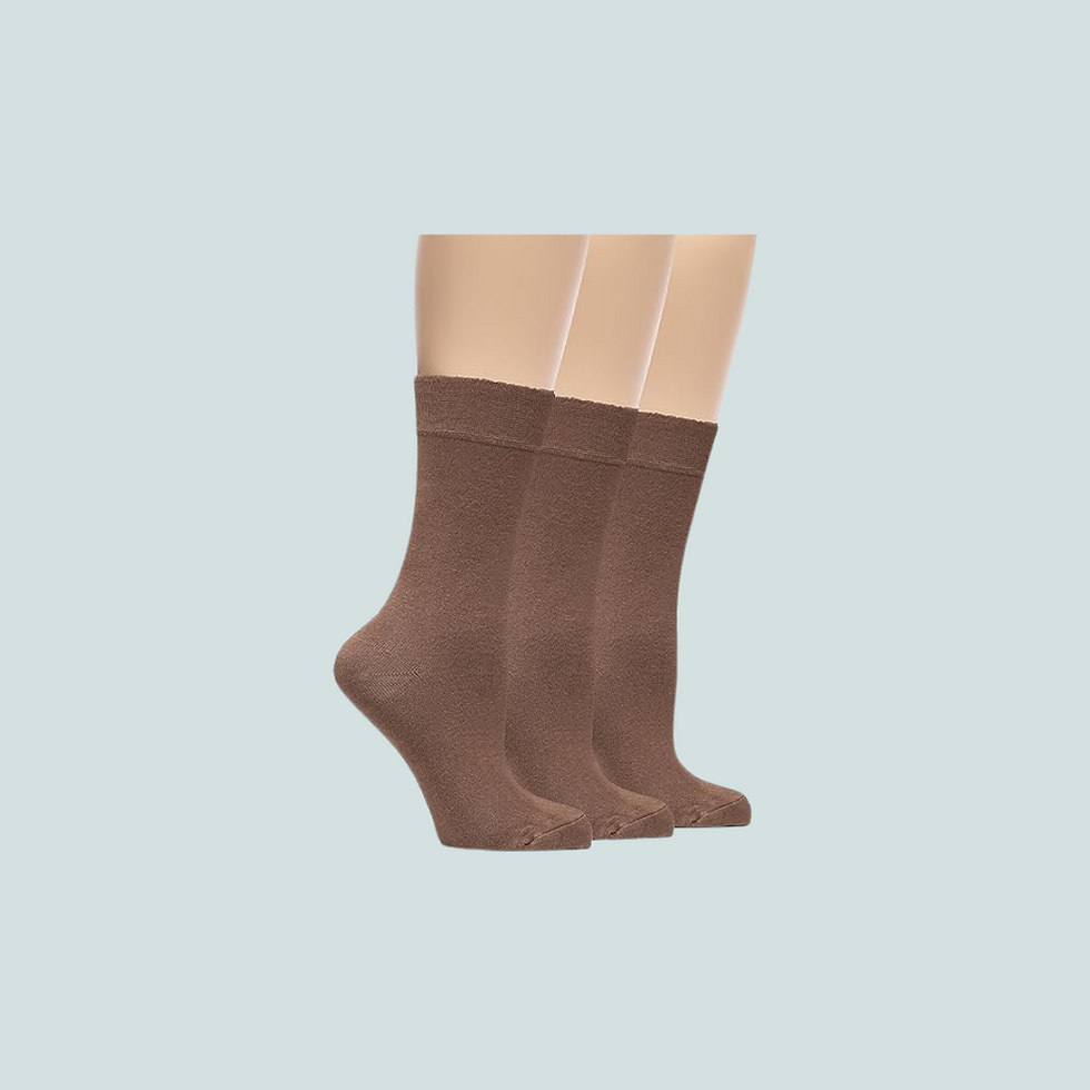 Thumbnail: Hugh Ugoli Womens Bamboo Dress Socks 3 Pairs