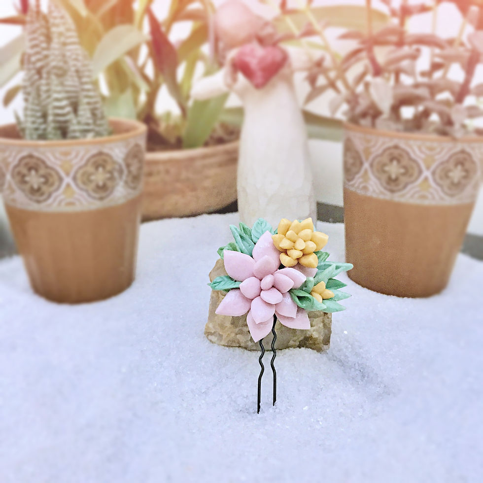 Thumbnail: Efa Hair Pin | Handcrafted Hair Accessory