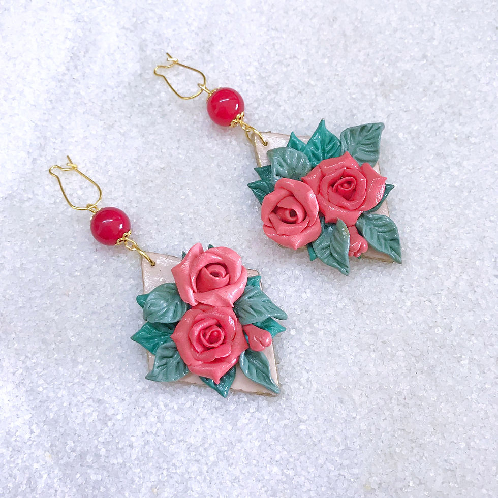 Roseanne Earrings | Handcrafted Jewellery