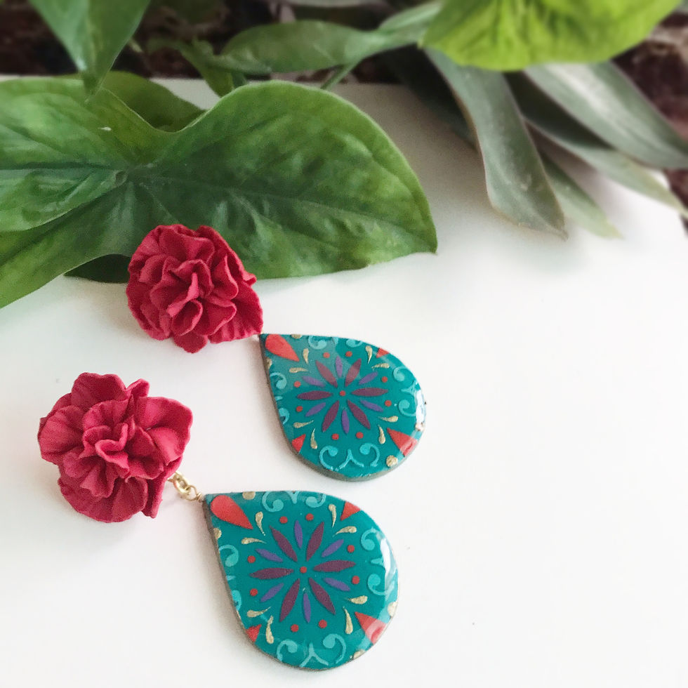 Thumbnail: Belinda Earrings | Handcrafted Jewellery