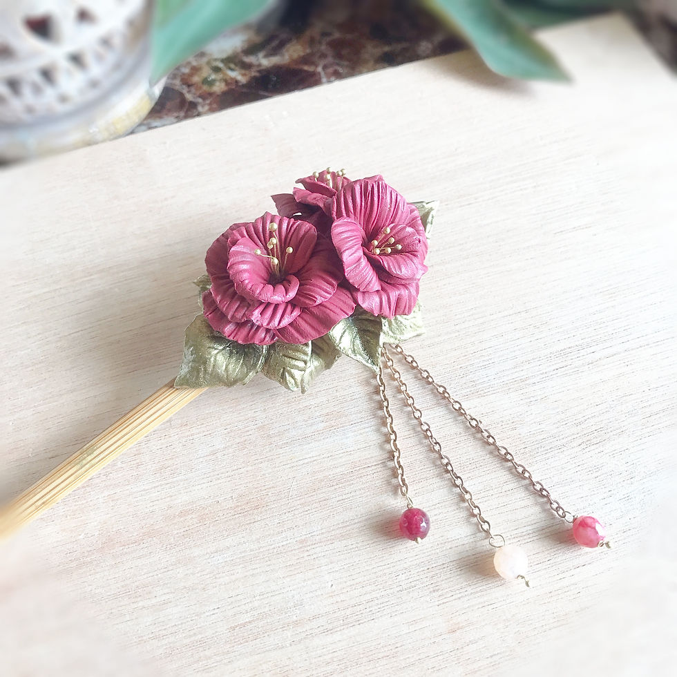 Thumbnail: Idony Hair Stick | Handcrafted Hair Accessory