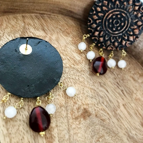 Thumbnail: Neoma Earrings | Handcrafted Jewellery
