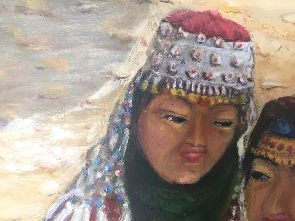 Thumbnail: Turkman’s Wedding Ceremony| Oil Painting | Cultural ,Tribal Painting