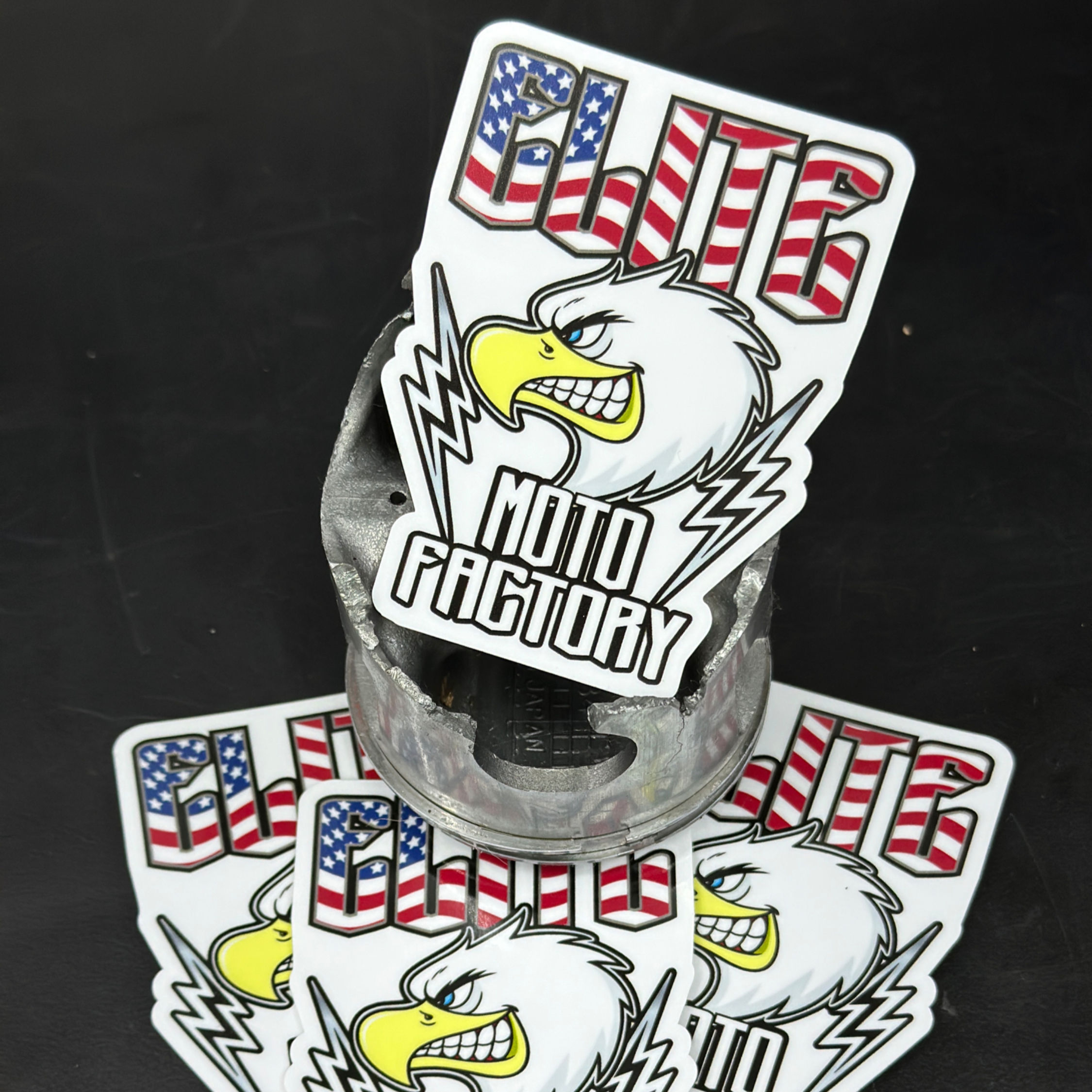 EMF Baldy Sticker