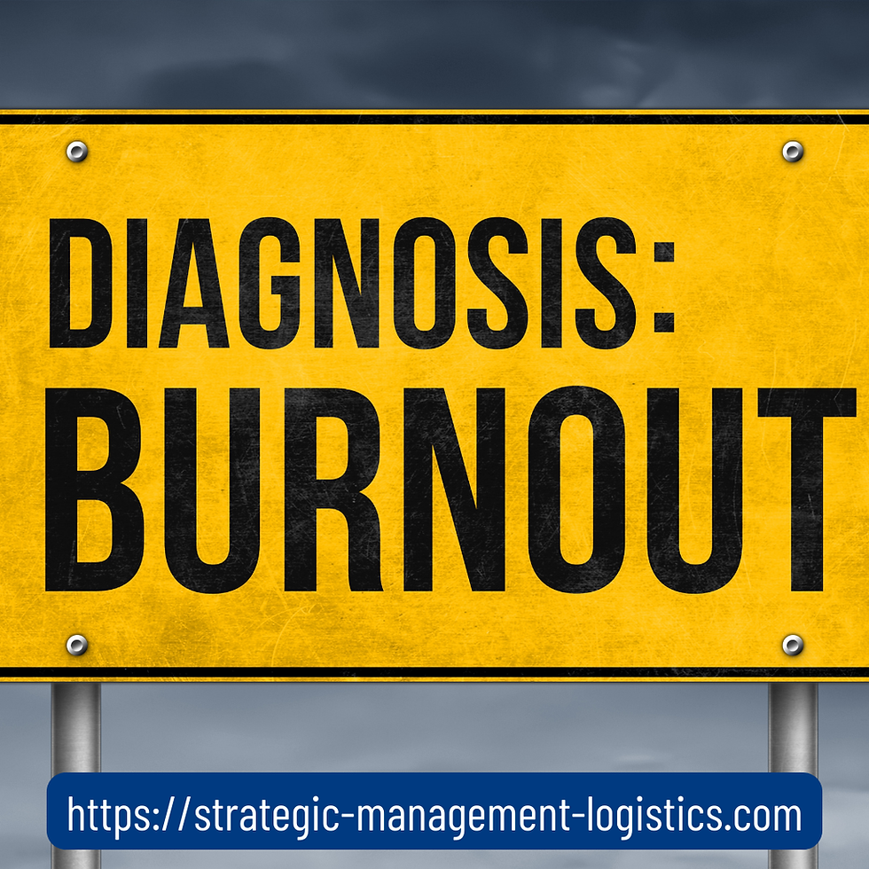 Diagnosis Burnout Sign