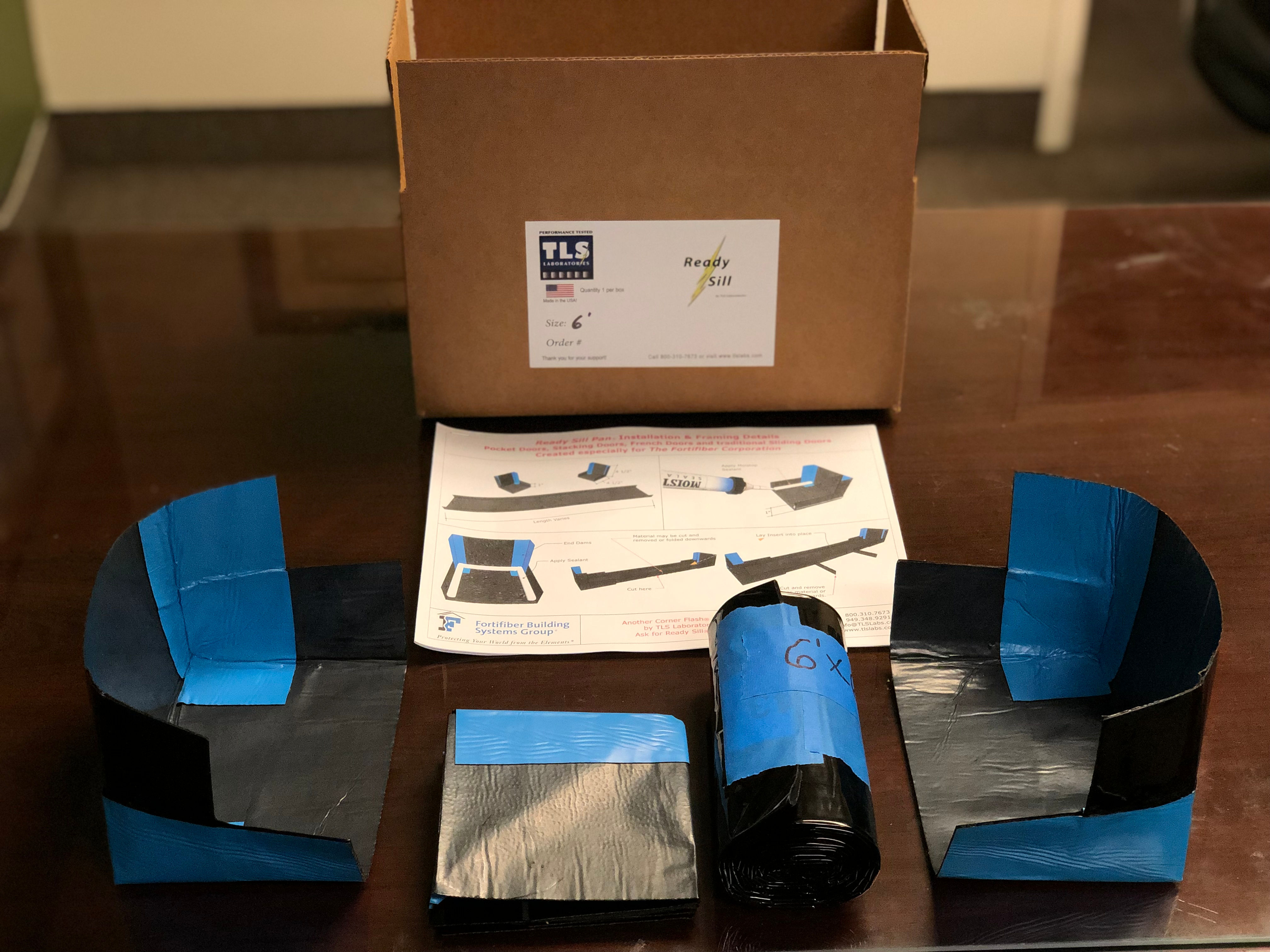 READY SILL™ DOOR PAN - 6 FOOT - Free Shipping!