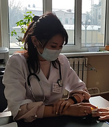 Айнура Таалайканова, семейный врач ЦСМ №3 г. Бишкек