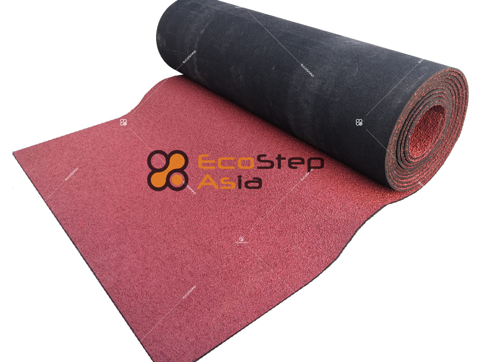 Двухслойная система для беговых дорожек EcoStep-Asia  Run Spray Roll