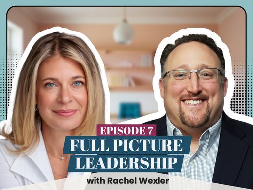 Host Rachel with guest David Shapiro
