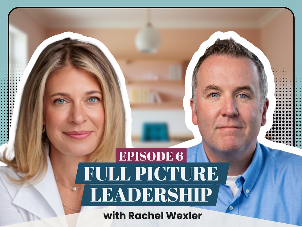 Host Rachel with guest Collin Earnst