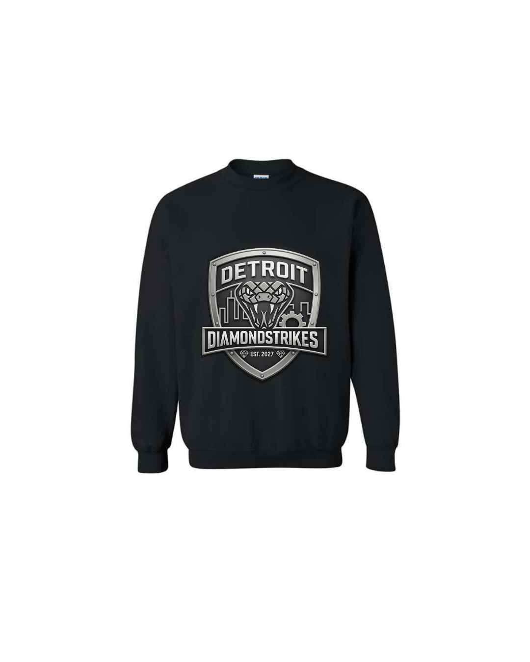 Unisex DDS Shield Crew - Black 