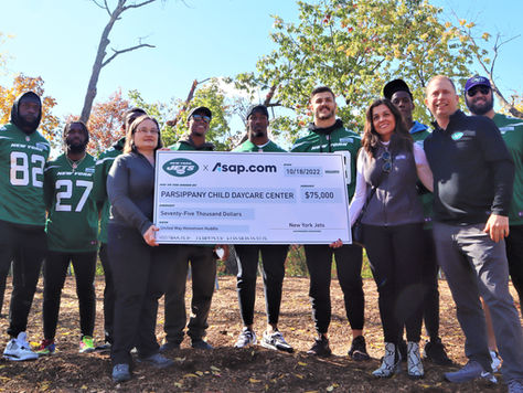 New York Jets and United Way Build New Playground