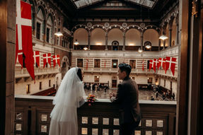 Copenhagen City Hall Wedding with Rach & Gigi