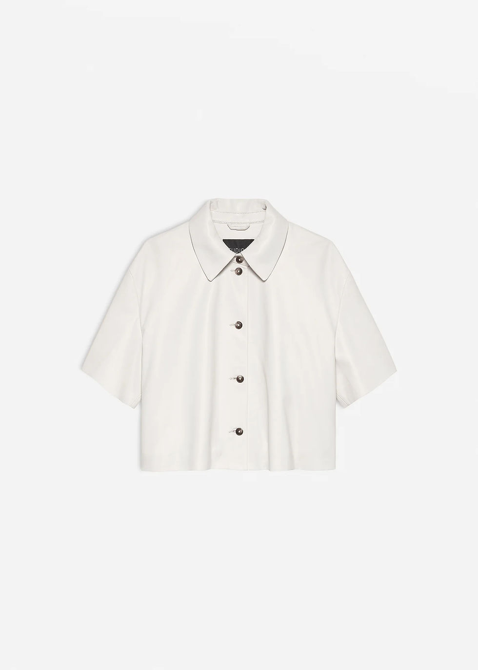 Thumbnail: STUDIO AR BLOUSE EVELINE SHEEP SOFT WAXED STONE