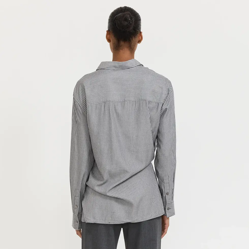 Thumbnail: NEUW DENIM BLOUSE MIRAGE DRAPE SHIRT N54H06
