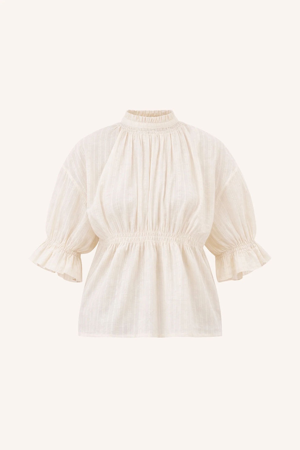 Thumbnail: BY-BAR AMSTERDAM BLOUSE ISABEL DOBBY
