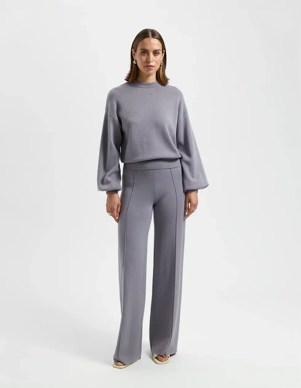 Thumbnail: AVEC ĒLAN BROEK CORINE DEEP GREY