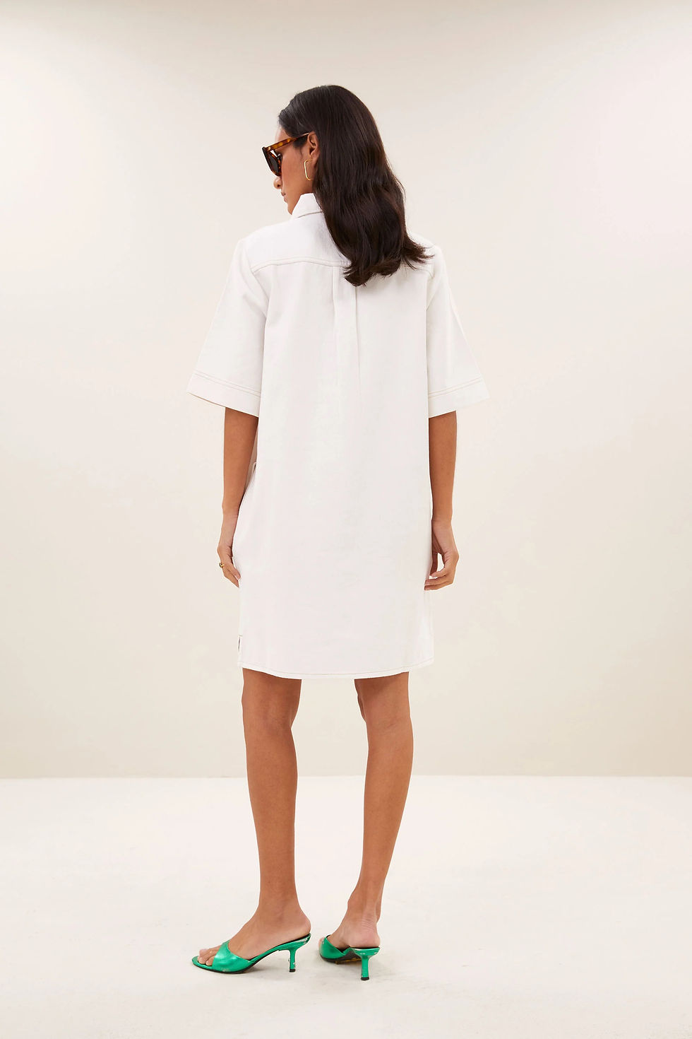 Thumbnail: BY-BAR AMSTERDAM JURK PHILLIPE TWILL DRESS