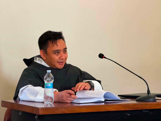 Br. Bayu, OP, Successfully Defends Dissertation at the Angelicum