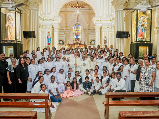Sri Lankan Dominican Family Celebrates St. Dominic with the Master of the Order