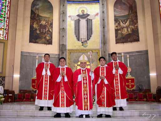 Four Dominican Friars Ordained to the Priesthood